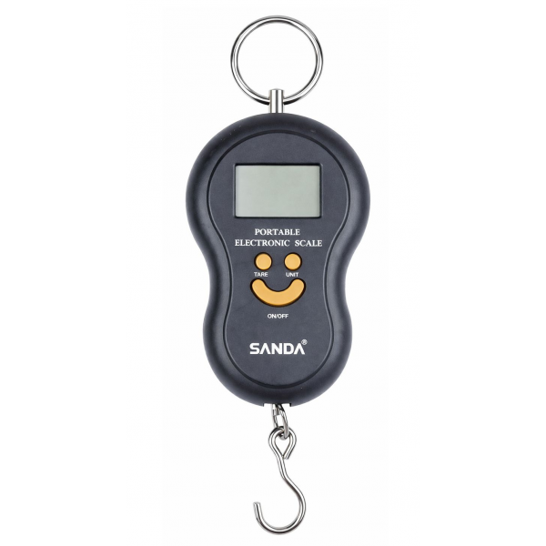 Balanza digital de precisión para equipaje SANDA SD-0206 – Negra | 40 kg