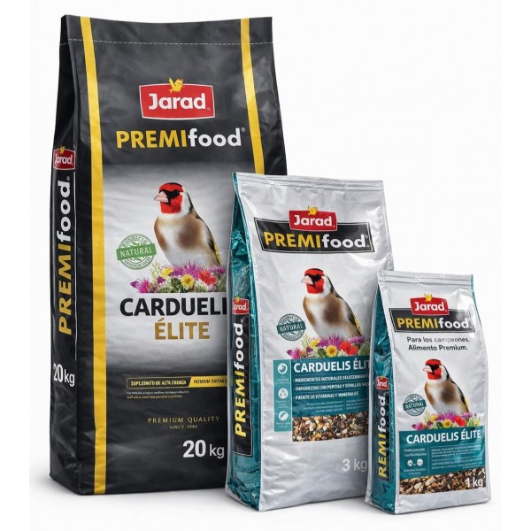Mezcla de semillas Carduelis Elite Premifood Jarad 