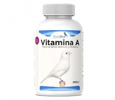 Vitamina A de Fortebird 200 grs | Para Canarios blancos y recesivos