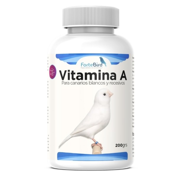 Vitamina A de Fortebird 200 grs | Para Canarios blancos y recesivos ForteBird