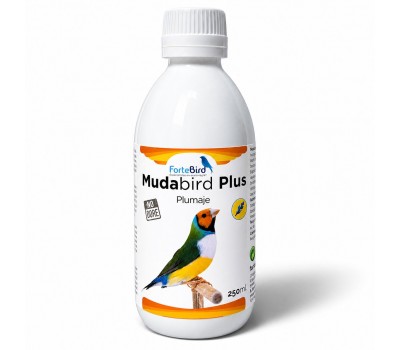 Mudabird Plus – Complemento líquido para la muda y el plumaje de aves ornamentales