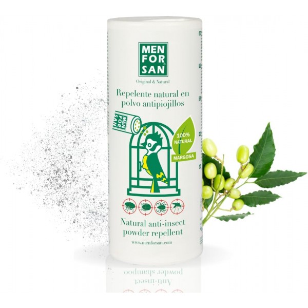 Repelente natural en polvo antipiojillos