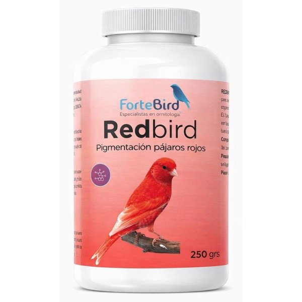 RedBird | Pigmentación pájaros rojos