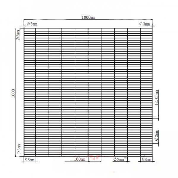 Welded mesh 1 x 1 AVIARIES Welded mesh 1 x 1 AVIARIES