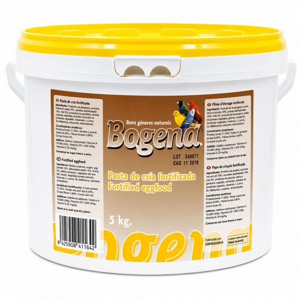 Bogena pasta de cria fortificada Pastas Mórbidas