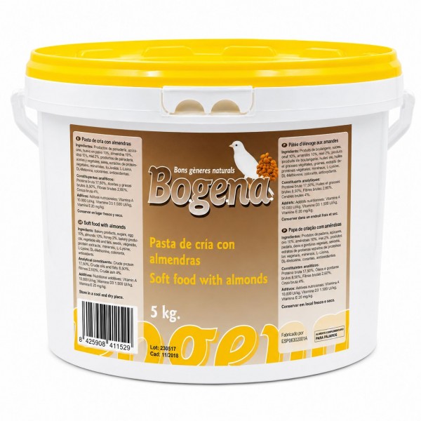 Bogena Pasta de cria - Almendras Pastas Mórbidas