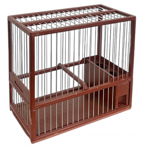 Jaula C-1 Marrón Silvestrismo Cages and Accessories Jaula C-1 Marrón Silvestrismo Cages and Accessories