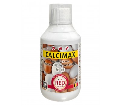 The Red Animals Calcimax 250 ml, (Calcio, magnesio y Vitaminas AD3E)