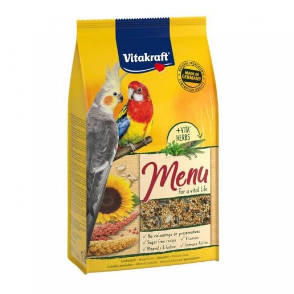 Vitakraft Menú Premium para Cotorras Food for lovebirds and nymphs