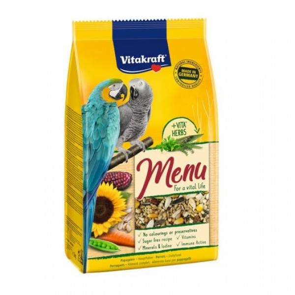 Vitakraft Menú Premium para loros Food for parrots Vitakraft Menú Premium para loros Food for parrots