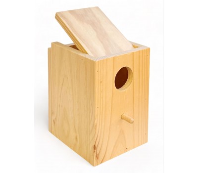 Nido de Agaponi vertical (100% madera de pino)
