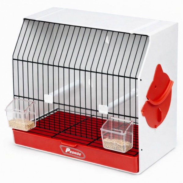 Jaula concurso Pedros frontal negro sin puerta