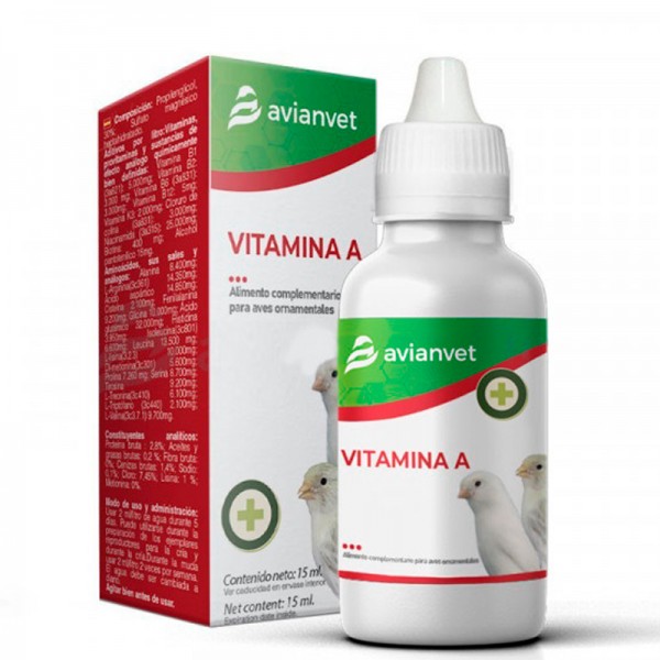 Vitamina A 100 ml AvianVet AvianVet Vitamina A 100 ml AvianVet AvianVet