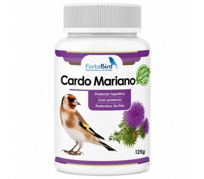 Cardo Mariano en Polvo | Mejora Hepática y Digestiva para Canarios y Jilgueros