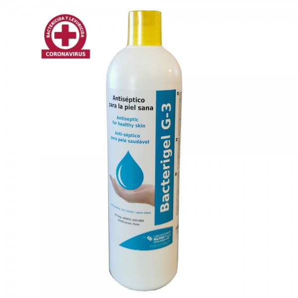 BACTERIGEL G-3 (Bactericida Coronavirus) BACTERIGEL G-3 (Bactericida Coronavirus)