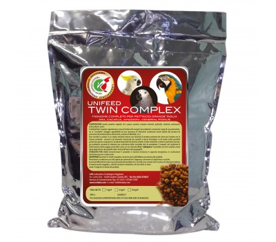 Unifeed Twin Complex - Alimento completo para pájaros para psitácidos de gran tamaño