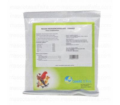 Teccox microencapsulado (anticoccidiosico y antibacteriano)