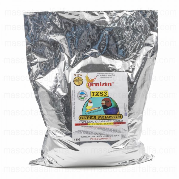 Pienso TXS3 Ornizin Especial Diamante de Gould Pienso TXS3 Ornizin Especial Diamante de Gould