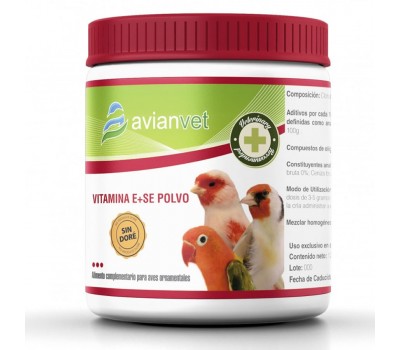 Vitamina E + Selenio granulado Avianvet