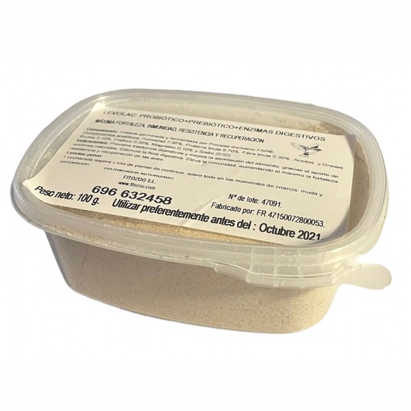 Levolac 100 grs | Bacterias vivas Levolac 100 grs | Bacterias vivas