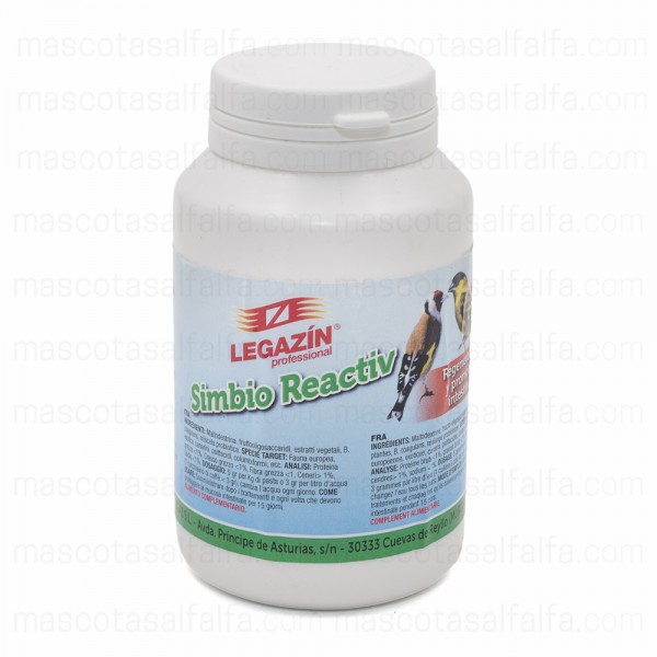 Legazín Simbio Reactiv Formato 125 grs Legazín Simbio Reactiv Formato 125 grs