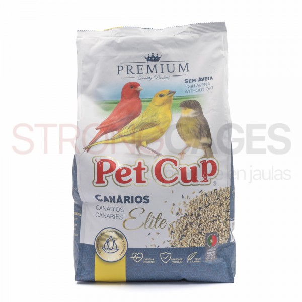 Mixtura Canarios Élite Pet Cup Comida para canarios