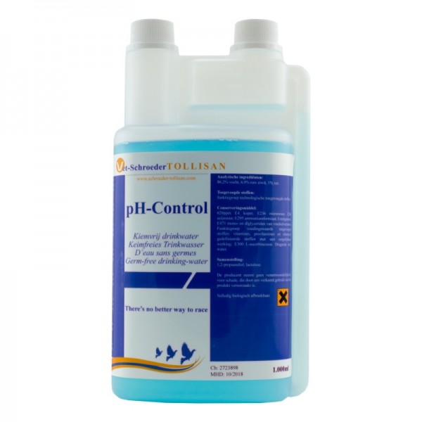 Tollisan PH-Control 1 litro (agua sin gérmenes)