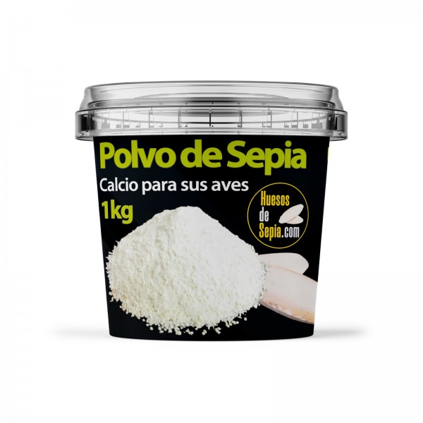 Polvo de Sepia 1kg / StrongCages  Cales - Mineral Grit