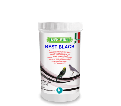 Best Black (Refuerza la melanina y la eumelanina negra) HAPPY BIRD