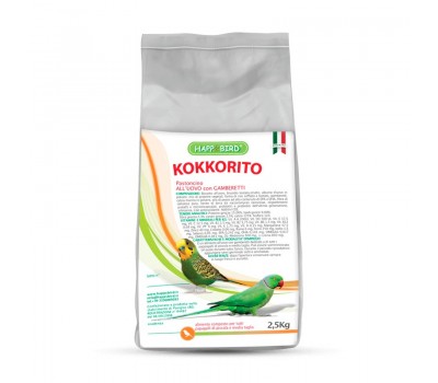 Kokkorito 2,5 kg / Loros pequeños y medianos