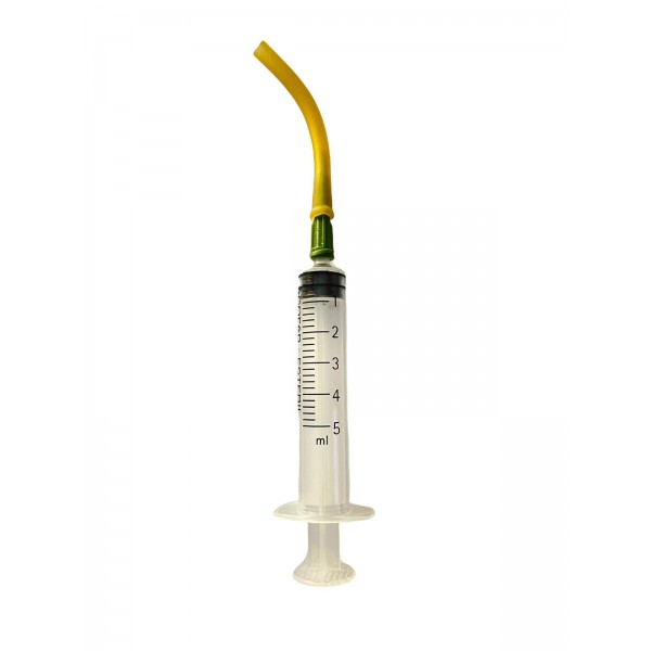 Jeringa embuchar con sonda de látex Jeringa embuchar con sonda de látex