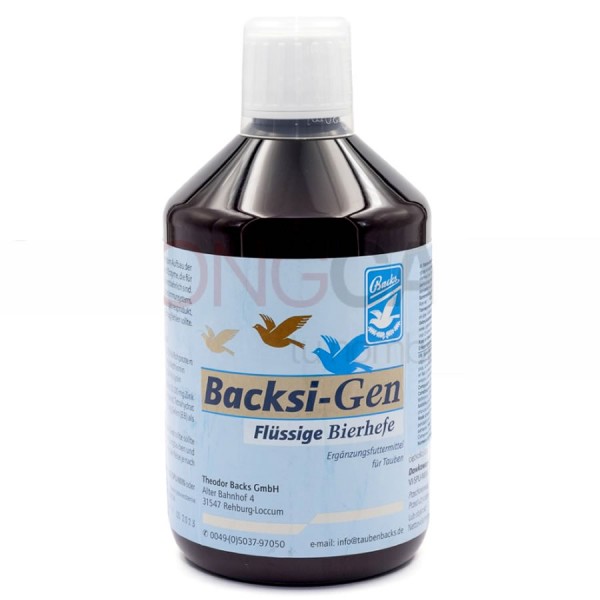 Backs Backsi-Gen 250 ml (levadura de cerveza líquida) Complementos proteicos 