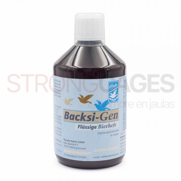 Backs Backsi-Gen 250 ml, (levadura de cerveza líquida) Backs Backsi-Gen 250 ml, (levadura de cerveza líquida)