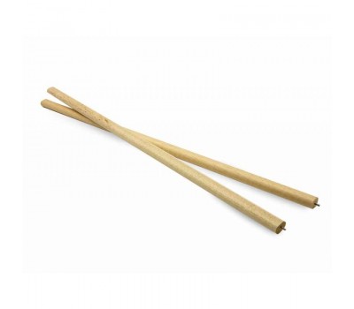 Palo ovalado posadero madera 33 cm (evita herida de patas) 
