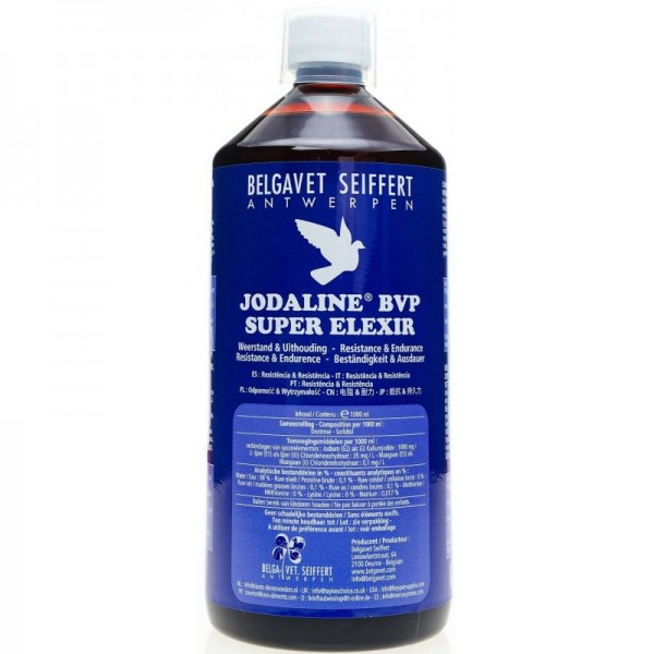 BelgaVet Jodaline Super Elixir 1 litro, (tónico energético 100% natural) BelgaVet Jodaline Super Elixir 1 litro, (tónico energético 100% natural)