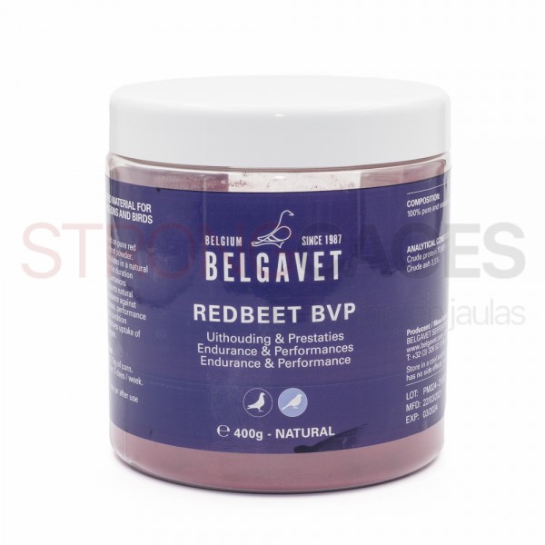 Belgavet Redbeet 400 grs - Mejora la condición física de su ave