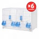 Jaula Cría 58 Desmontable 2GR Cages for breeding and exhibition Jaula Cría 58 Desmontable 2GR Cages for breeding and exhibition