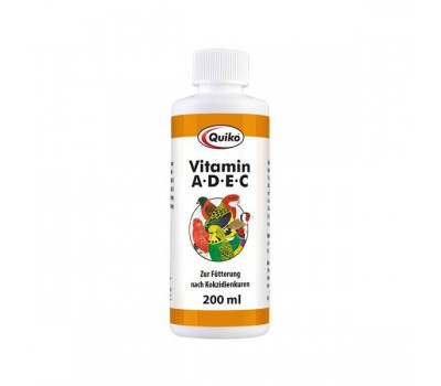 Quiko vitamina A-D-E-C ( incrementa la salud y las defensas de las aves)