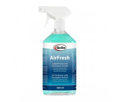 Quiko - Ambientador Air Fresh con Aroma de eucalipto, para aviarios y palomares 500 ml