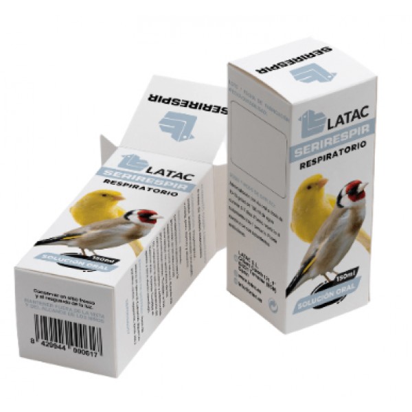 Latac Seri Respir (Suplemento respiratorio para aves) Latac Seri Respir (Suplemento respiratorio para aves)