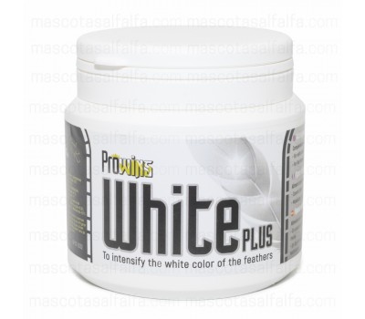 Prowins White Plus 300gr  (intensifica el color blanco de las plumas)