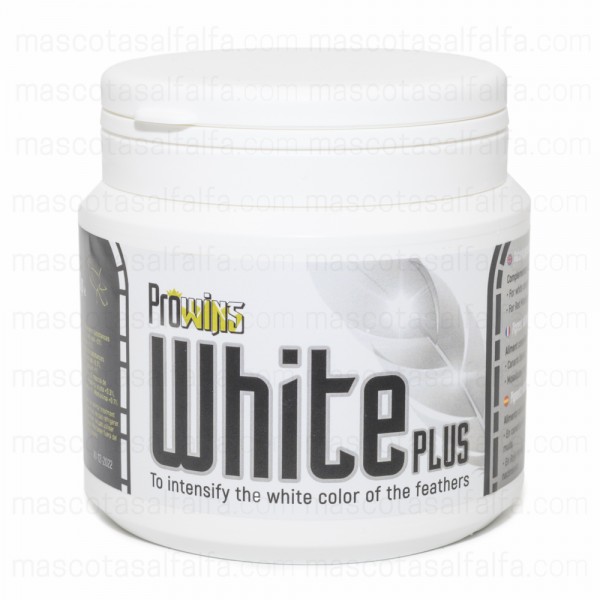 Prowins White Plus 300gr  (intensifica el color blanco de las plumas) Bird coloring