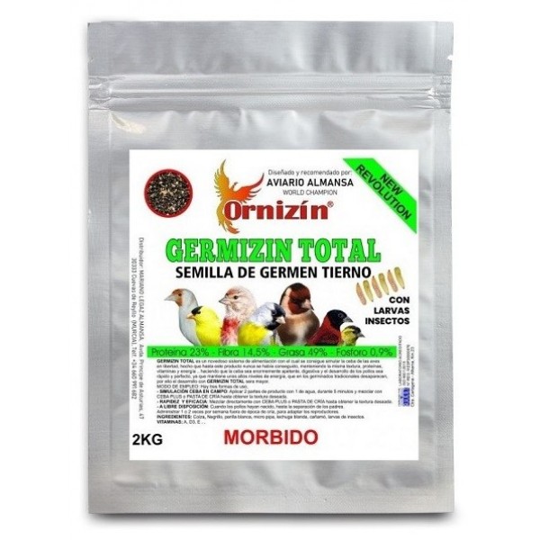 Germizin Total Silvetres 2kg Ornizin Seeds Germizin Total Silvetres 2kg Ornizin Seeds