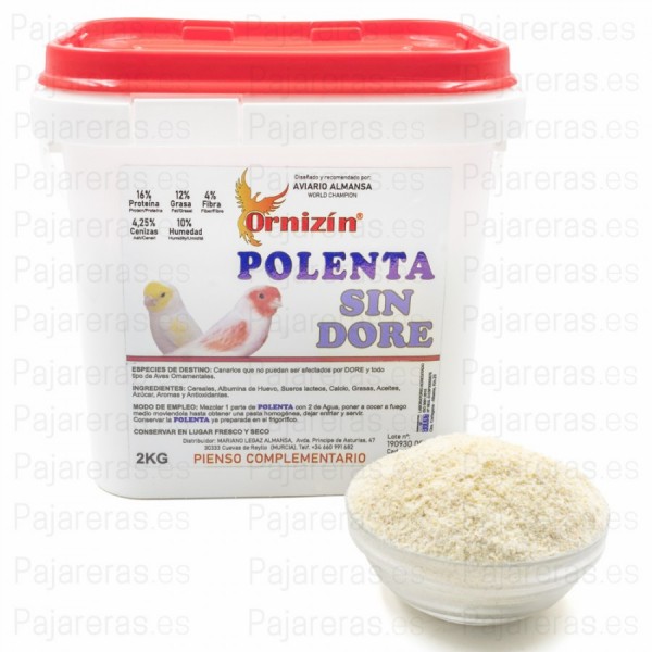 Polenta sin dore Ornizin 2 Kg Polenta sin dore Ornizin 2 Kg