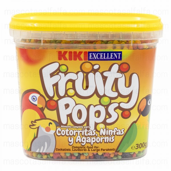 Fruity Pops Snacks para aves