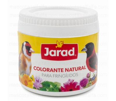 Colorante natural para fringilidos