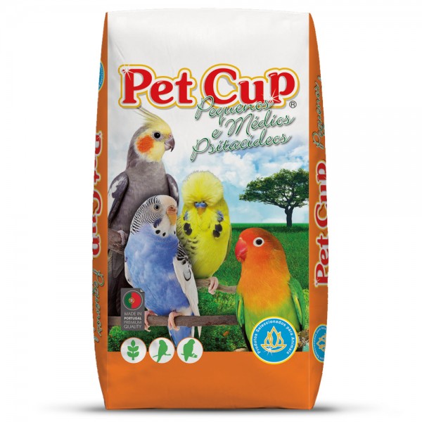Mixtura premium agapornis pet cup 20 kg Food for lovebirds and nymphs