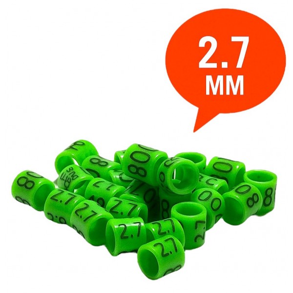 Mixtos / Anillas carbono Grabadas con año y numeradas 2,7 mm Anillas