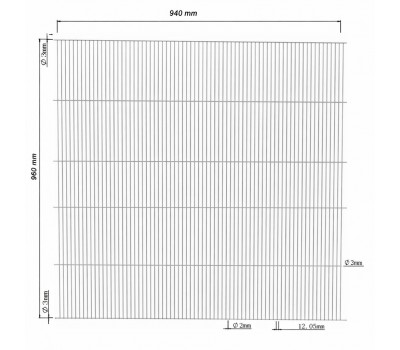 Malla electrosoldada (ideal para la fabricación de voladeros)