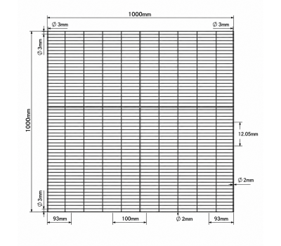Malla electrosoldada (ideal para la fabricación de voladeros)
